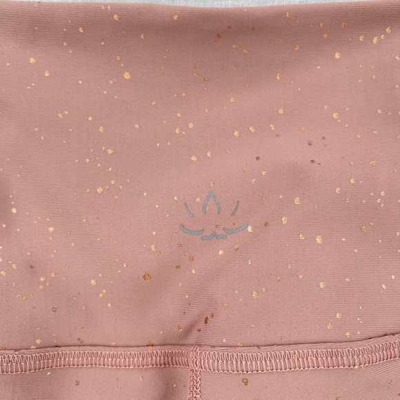 BEYOND YOGA Alloy Ombre High Waist Leggings Womens XS Blush Pink Rose Gold - Picture 7 of 14